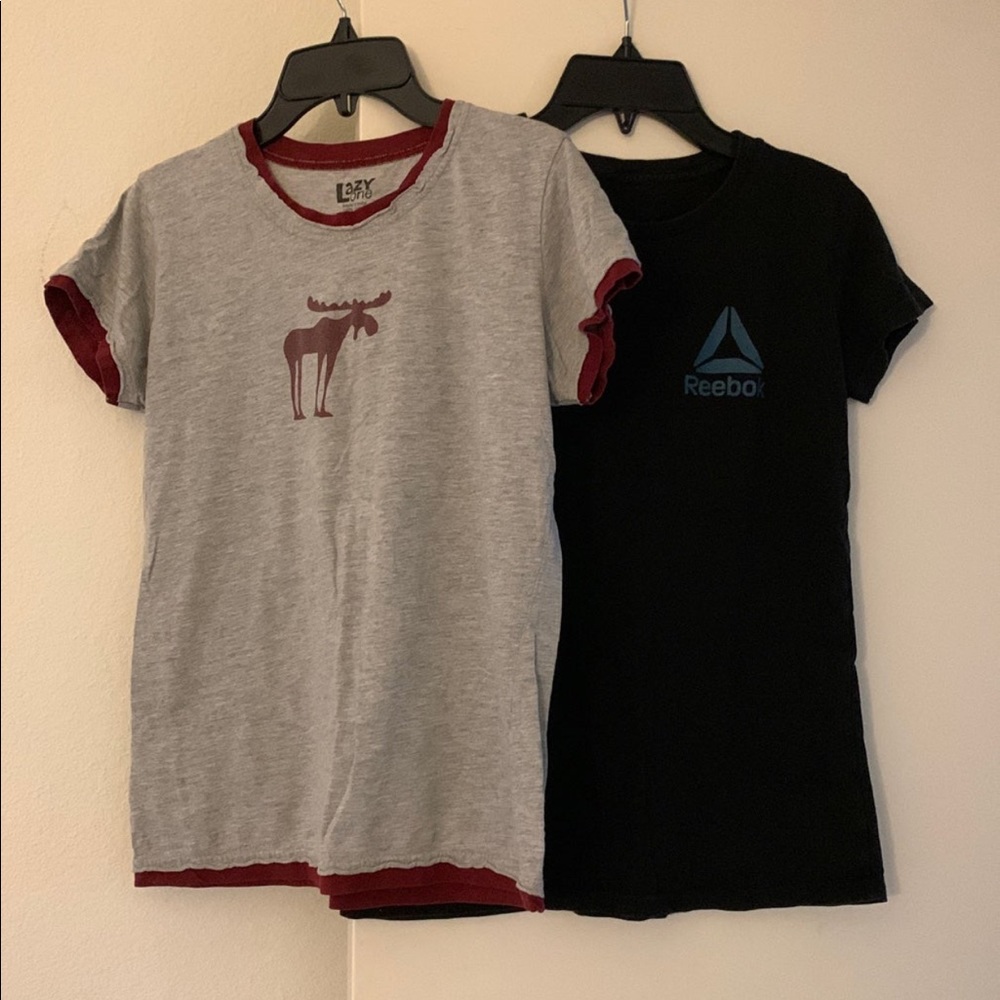 Reebok and Lazy one Tee (2 pieces)